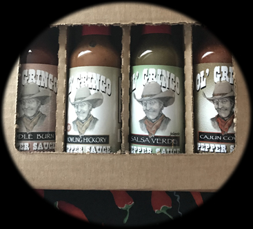 Olgringo Gift Box includes a pepper sauce assortment. | www.olgringos.com